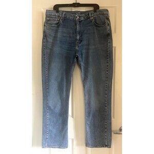 Levi's 514 Men's Jeans W40 L32 Blue Denim Straight Leg Classic Workwear Casual